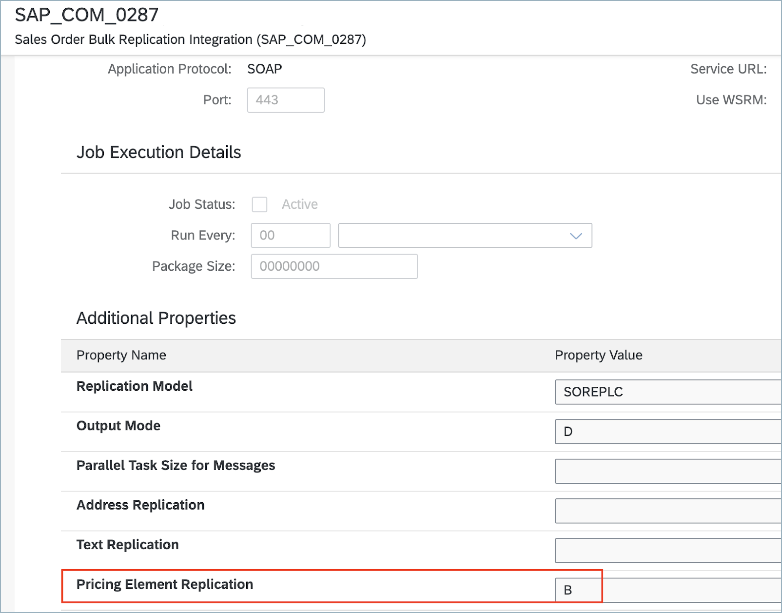 SAP S/4HANA communication arrangement configuration for SAP_COM_0287