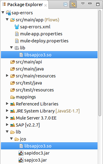 SAP Error JCo classloader folder structure