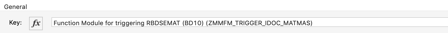 sap connector remote function call key