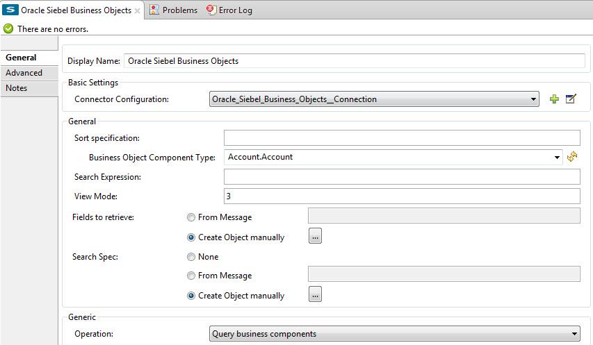 siebel query