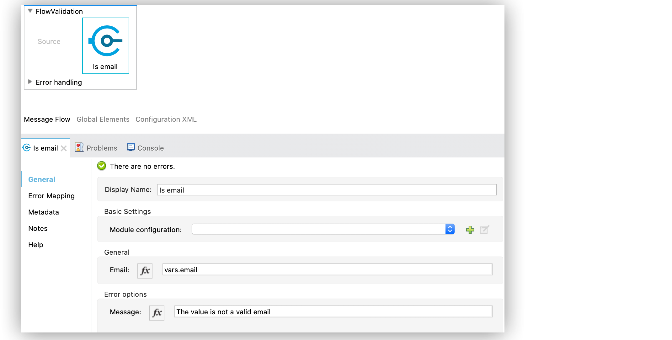 Is email の設定