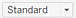 dropdown menu labelled "Standard".