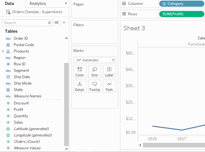 Créer un champ calculé.