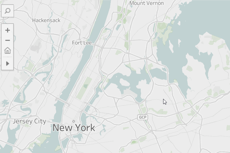 Amplie um mapa.