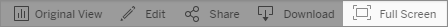 창을 확장하여 화면을 가득 채우는 옵션입니다.