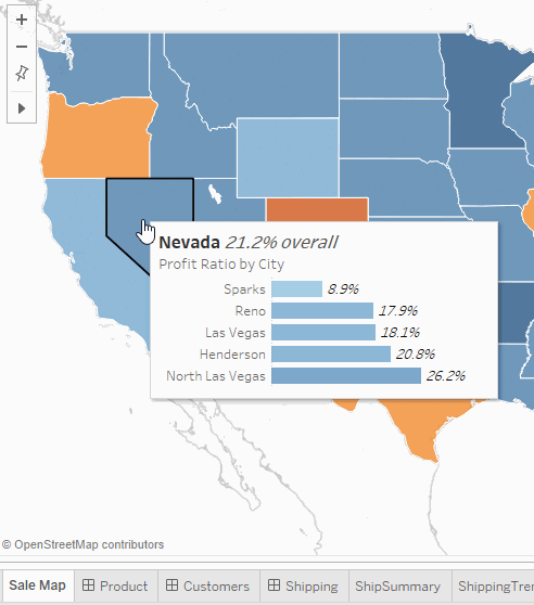 Reexiba uma planilha.