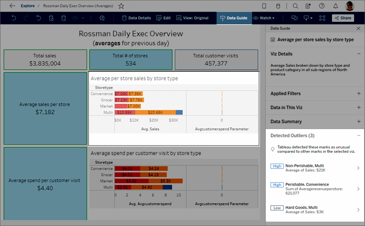 “数据解释”功能对于所选工作表的详细解释。