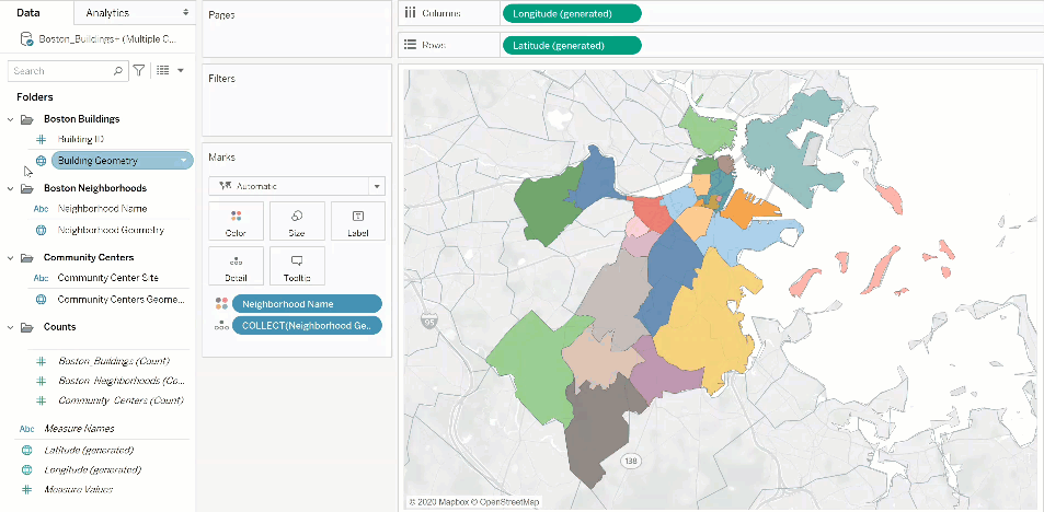 在地图中添加标记层。