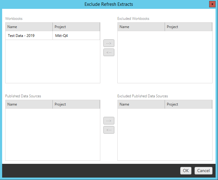 版本控制用于存档工作簿和已发布的数据源，以及将它们存档到哪里。