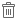 “删除”图标。